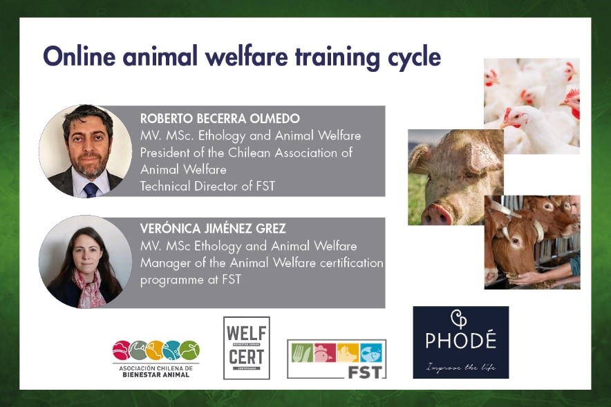 Launch of the 1st animal welfare training cycle sponsored by Phodé